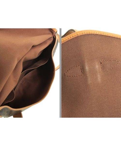 LOUIS VUITTON（ルイ ヴィトン）LOUIS VUITTON (ルイヴィトン) ソミュール30/Wフェイスショルダーバッグ ブラウン サイズ:30の古着・服飾アイテム