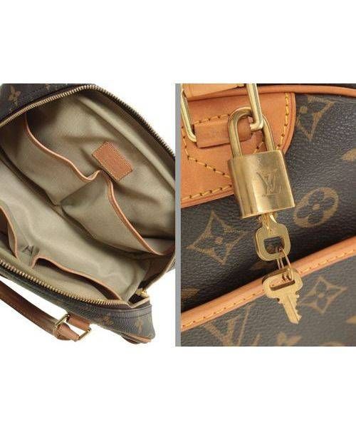 LOUIS VUITTON（ルイ ヴィトン）LOUIS VUITTON (ルイヴィトン) トゥルービル/ハンドバッグ ブラウン サイズ:-の古着・服飾アイテム