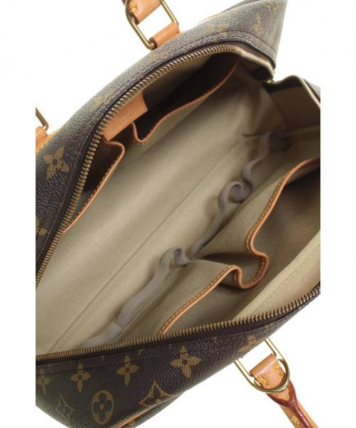 LOUIS VUITTON（ルイ ヴィトン）LOUIS VUITTON (ルイヴィトン) ドーヴィル/ボーリングバニティ ハンドバッグ ブラウン サイズ:-の古着・服飾アイテム