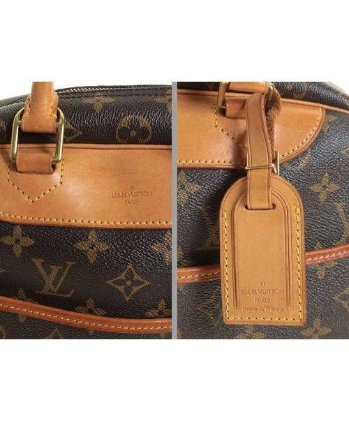 LOUIS VUITTON（ルイ ヴィトン）LOUIS VUITTON (ルイヴィトン) ドーヴィル/ボーリングバニティ ハンドバッグ ブラウン サイズ:-の古着・服飾アイテム