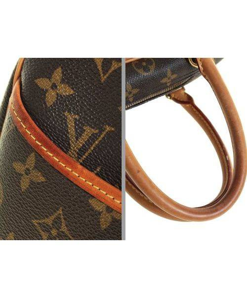 LOUIS VUITTON（ルイ ヴィトン）LOUIS VUITTON (ルイヴィトン) ドーヴィル/ボーリングバニティ ハンドバッグ ブラウン サイズ:-の古着・服飾アイテム