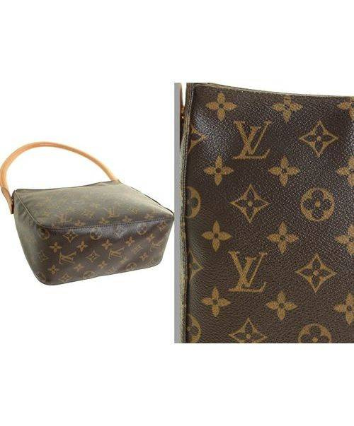 LOUIS VUITTON（ルイ ヴィトン）LOUIS VUITTON (ルイヴィトン) ルーピングMM/ショルダーバッグ ブラウン サイズ:MMの古着・服飾アイテム
