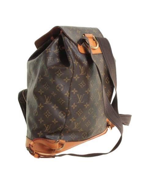 LOUIS VUITTON（ルイ ヴィトン）LOUIS VUITTON (ルイヴィトン) モンスリGM/リュック ブラウン サイズ:GMの古着・服飾アイテム