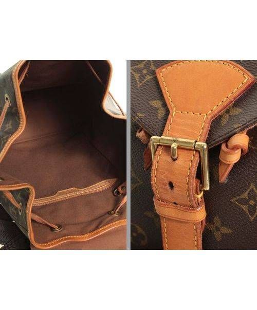 LOUIS VUITTON（ルイ ヴィトン）LOUIS VUITTON (ルイヴィトン) モンスリGM/リュック ブラウン サイズ:GMの古着・服飾アイテム