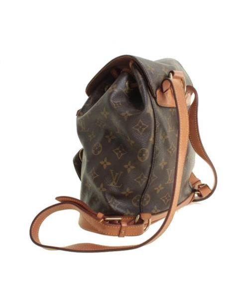 LOUIS VUITTON（ルイ ヴィトン）LOUIS VUITTON (ルイヴィトン) モンスリMM/リュック ブラウン サイズ:MMの古着・服飾アイテム