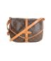 LOUIS VUITTON（ルイヴィトン）の古着「ソミュール30/Wフェイスショルダーバッグ」｜ブラウン