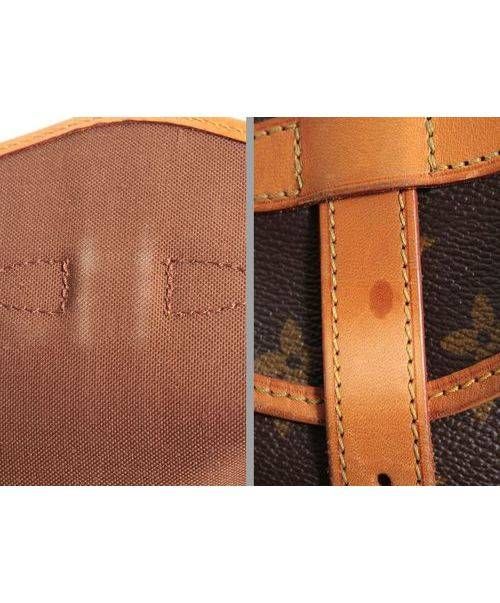 LOUIS VUITTON（ルイ ヴィトン）LOUIS VUITTON (ルイヴィトン) ソミュール30/Wフェイスショルダーバッグ ブラウン サイズ:30の古着・服飾アイテム