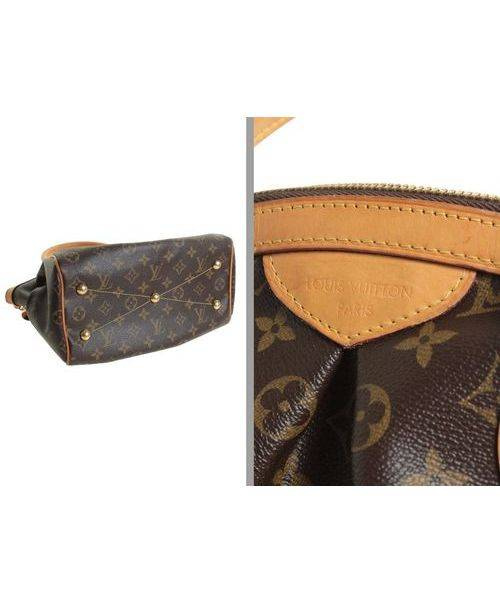 LOUIS VUITTON（ルイ ヴィトン）LOUIS VUITTON (ルイヴィトン) ティボリPMハンドバッグ ブラウン サイズ:PMの古着・服飾アイテム