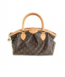 LOUIS VUITTON（ルイヴィトン）の古着「ティボリPMハンドバッグ」｜ブラウン