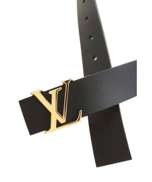 LOUIS VUITTON（ルイ ヴィトン）LOUIS VUITTON (ルイヴィトン) ロゴバックルベルト ブラック サイズ:- 未使用品の古着・服飾アイテム