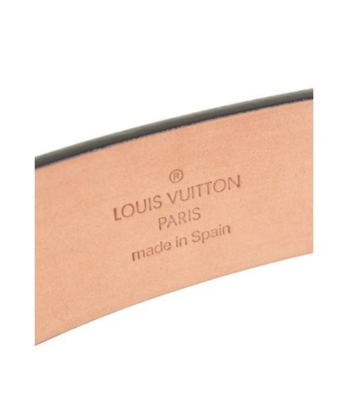LOUIS VUITTON（ルイ ヴィトン）LOUIS VUITTON (ルイヴィトン) ロゴバックルベルト ブラック サイズ:- 未使用品の古着・服飾アイテム