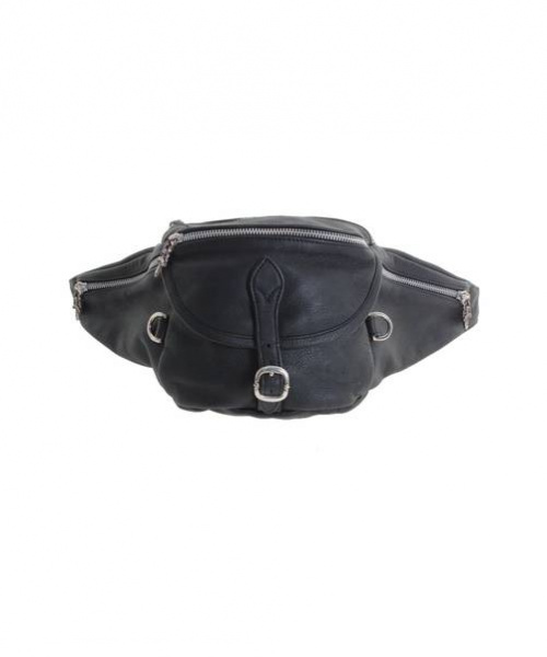 CHROME HEARTS（クロムハーツ）CHROME HEARTS (クロムハーツ) スナットパック ウエストバッグ ブラック サイズ:-の古着・服飾アイテム
