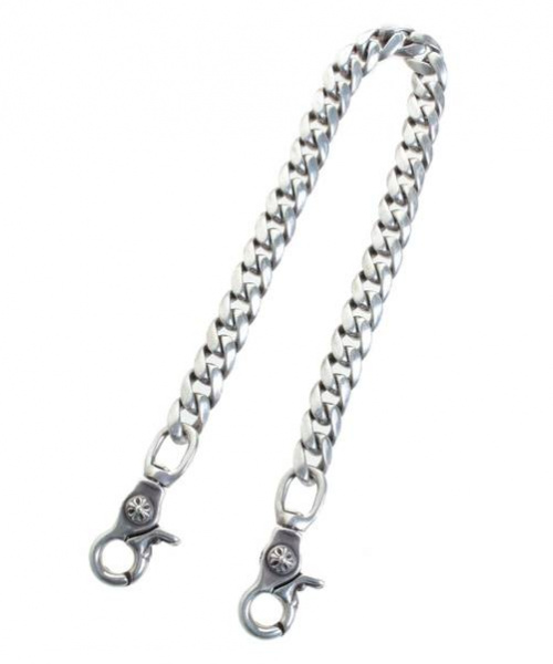 CHROME HEARTS（クロムハーツ）CHROME HEARTS (クロムハーツ) 2クリップロングクラシックウォレットチェーン シルバー サイズ:-の古着・服飾アイテム