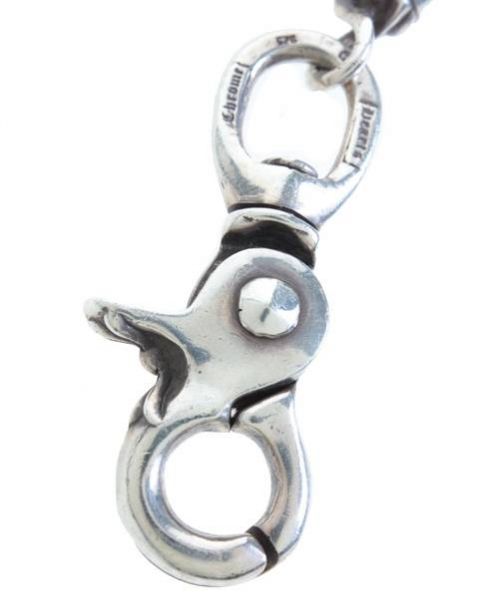 CHROME HEARTS（クロムハーツ）CHROME HEARTS (クロムハーツ) ケルティックローラーウォレットチェーン シルバー サイズ:- 2クリップ11LINKの古着・服飾アイテム