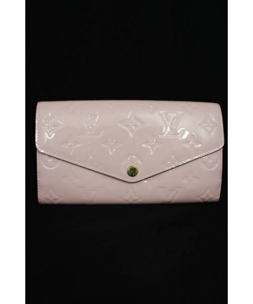 LOUIS VUITTON（ルイ ヴィトン）LOUIS VUITTON (ルイヴィトン) ポルトフォイユ・サラ ローズバレリーヌ(ピンク) サイズ:- ヴェルニの古着・服飾アイテム