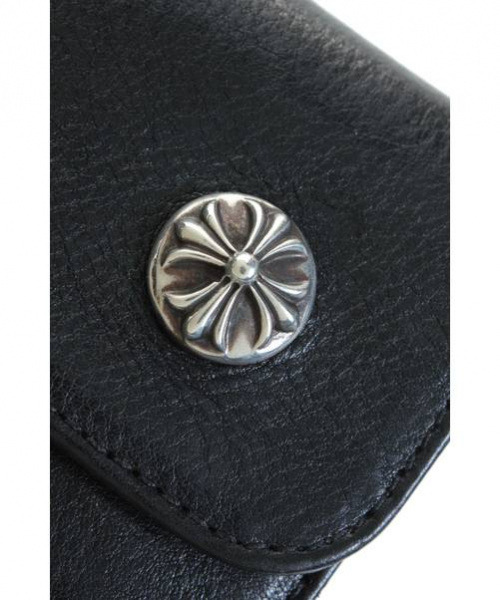 CHROME HEARTS（クロムハーツ）CHROME HEARTS (クロムハーツ) WAVEウォレット/長財布 ブラック サイズ:-の古着・服飾アイテム