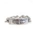 CHROME HEARTS（クロムハーツ）の古着「IDフローラルクロス ファンシーチェーンブレスレット」｜シルバー