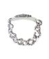 CHROME HEARTS (クロムハーツ) IDフローラルクロス ファンシーチェーンブレスレット シルバー サイズ:- 11LINK：128000円