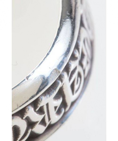 CHROME HEARTS（クロムハーツ）CHROME HEARTS (クロムハーツ) スクロール ラベル バングル シルバー サイズ:-の古着・服飾アイテム