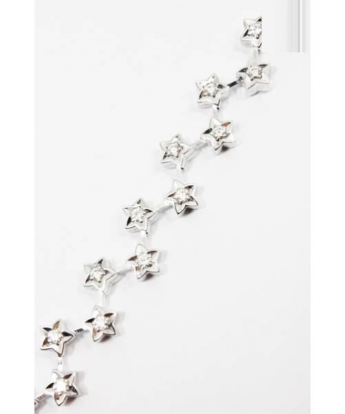 CHANEL（シャネル）CHANEL (シャネル) スターダスト ブレスレット シルバー K18・ダイヤモンドの古着・服飾アイテム