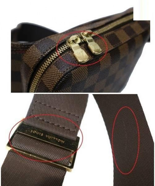 LOUIS VUITTON（ルイ ヴィトン）LOUIS VUITTON (ルイヴィトン) ジェロニモス エベヌ(ブラウン) サイズ:- ダミエ CA0014の古着・服飾アイテム