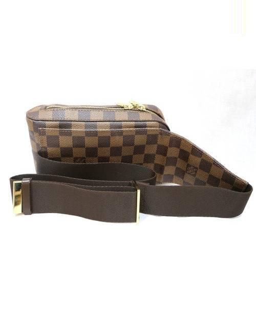 LOUIS VUITTON（ルイ ヴィトン）LOUIS VUITTON (ルイヴィトン) ジェロニモス エベヌ(ブラウン) サイズ:- ダミエ CA0014の古着・服飾アイテム
