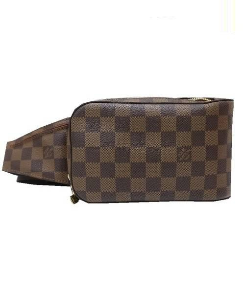LOUIS VUITTON（ルイ ヴィトン）LOUIS VUITTON (ルイヴィトン) ジェロニモス ブラウン サイズ:- ダミエ CA0055の古着・服飾アイテム