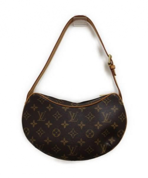 LOUIS VUITTON（ルイ ヴィトン）LOUIS VUITTON (ルイヴィトン) ポシェットクロワッサン ブラウン サイズ:- モノグラム M51510 MI1003の古着・服飾アイテム