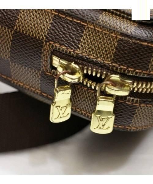 LOUIS VUITTON（ルイ ヴィトン）LOUIS VUITTON (ルイヴィトン) ジェロニモス エベヌ(ブラウン) サイズ:- ダミエ N51994 CA0075の古着・服飾アイテム