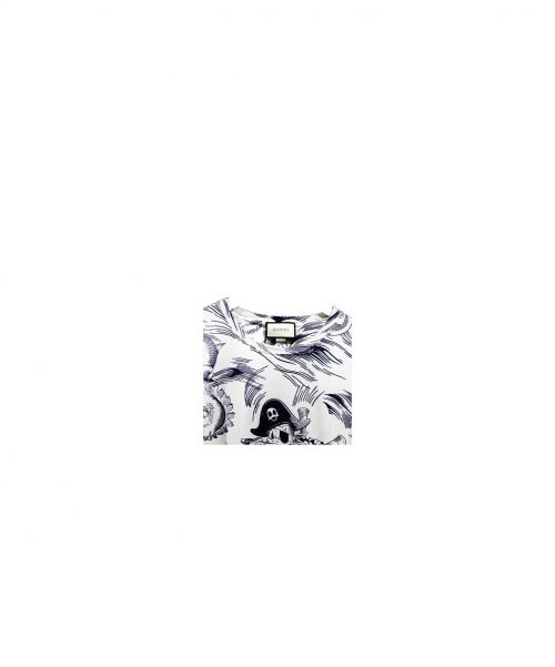 GUCCI（グッチ）GUCCI (グッチ) 17AW/シーストームドナルドプリントTシャツ サイズ:XL 未使用品の古着・服飾アイテム