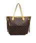 LOUIS VUITTON (ルイヴィトン) ネヴァーフルMM ブラウン サイズ:MM モノグラム：108000円