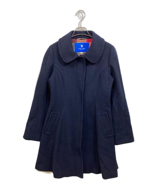 BLUE LABEL CRESTBRIDGE（ブルーレーベルクレストブリッジ）BLUE LABEL CRESTBRIDGE (ブルーレーベルクレストブリッジ) ステンカラーコート ブラック サイズ:40の古着・服飾アイテム