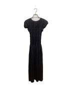 SPECCHIOスペッチオ）の古着「プリーツワンピース」｜ブラック