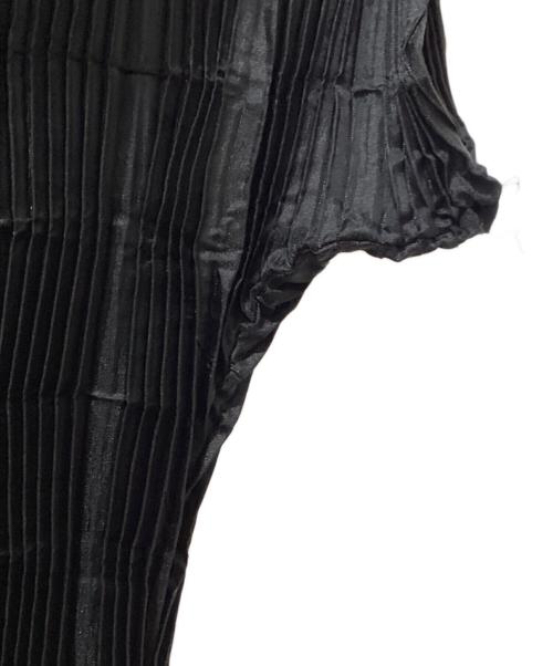 SPECCHIO（スペッチオ）SPECCHIO (スペッチオ) プリーツワンピース ブラック サイズ:Lの古着・服飾アイテム