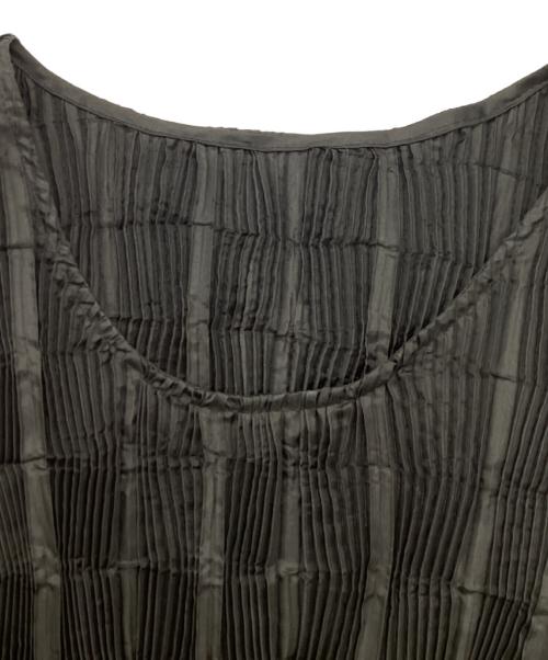 SPECCHIO（スペッチオ）SPECCHIO (スペッチオ) プリーツワンピース ブラック サイズ:Lの古着・服飾アイテム