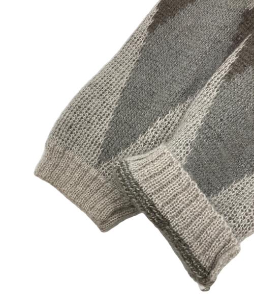 UNUSED（アンユーズド）UNUSED (アンユーズド) モヘアカーディガン ベージュ サイズ:Sの古着・服飾アイテム