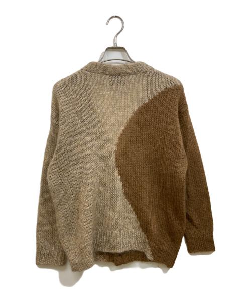NOMA t.d.（ノーマティーディー）NOMA t.d. (ノーマティーディー) モヘアカーディガン ベージュ サイズ:Sの古着・服飾アイテム