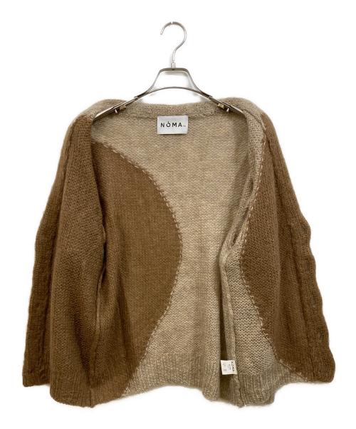 NOMA t.d.（ノーマティーディー）NOMA t.d. (ノーマティーディー) モヘアカーディガン ベージュ サイズ:Sの古着・服飾アイテム