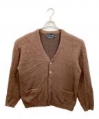 Pherrow'sフェローズ）の古着「モヘア混カーディガン」｜ブラウン