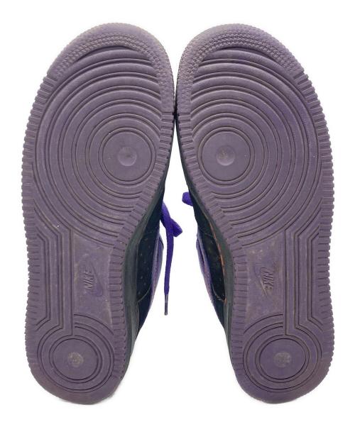 NIKE（ナイキ）NIKE (ナイキ) AIR FORCE 1 LOW BARKLEY PACK SUNS AWAY パープル×ブラック サイズ:27.5㎝の古着・服飾アイテム