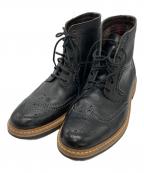 CLARKSクラークス）の古着「レースアップブーツ」｜ブラック