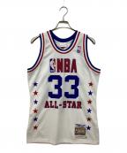 MITCHELL & NESSミッチェルアンドネス）の古着「ゲームシャツ」｜ホワイト