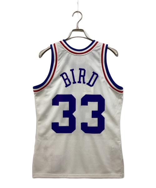 MITCHELL & NESS（ミッチェルアンドネス）MITCHELL & NESS (ミッチェルアンドネス) ゲームシャツ ホワイト サイズ:Mの古着・服飾アイテム