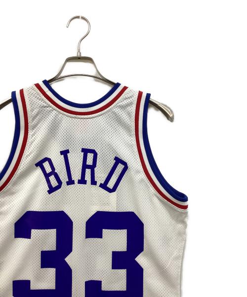 MITCHELL & NESS（ミッチェルアンドネス）MITCHELL & NESS (ミッチェルアンドネス) ゲームシャツ ホワイト サイズ:Mの古着・服飾アイテム