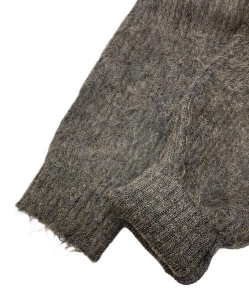 yashiki（ヤシキ）yashiki (ヤシキ) UTSUROIMOHAIRKNIT グレー サイズ:2の古着・服飾アイテム