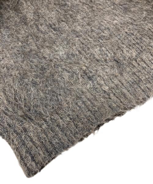 yashiki（ヤシキ）yashiki (ヤシキ) UTSUROIMOHAIRKNIT グレー サイズ:2の古着・服飾アイテム