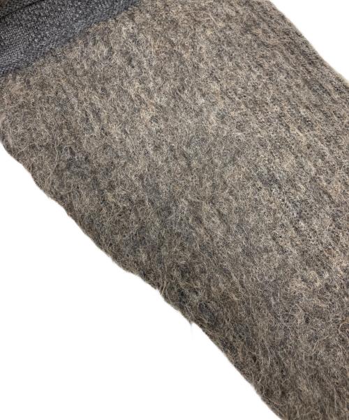 yashiki（ヤシキ）yashiki (ヤシキ) UTSUROIMOHAIRKNIT グレー サイズ:2の古着・服飾アイテム