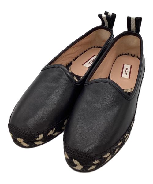 BALLY（バリー）BALLY (バリー) EDDHIE FLAT ブラック サイズ:22.5の古着・服飾アイテム