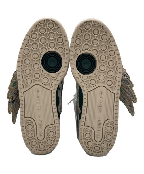 adidas（アディダス）adidas (アディダス) JEREMY SCOTT (ジェレミースコット) Forum High Wings 1.0 アイボリー サイズ:26cmの古着・服飾アイテム