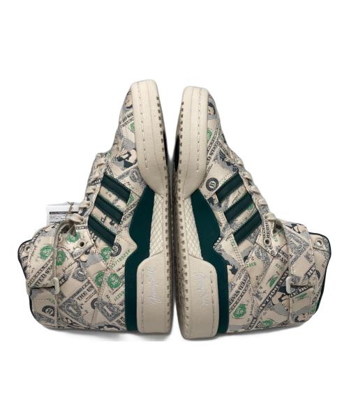 adidas（アディダス）adidas (アディダス) JEREMY SCOTT (ジェレミースコット) Forum High Wings 1.0 アイボリー サイズ:26cmの古着・服飾アイテム